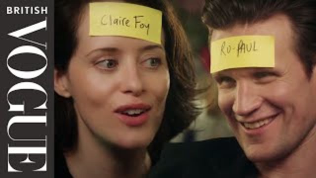 Claire Foy and Matt Smith Play "Who Am I?"