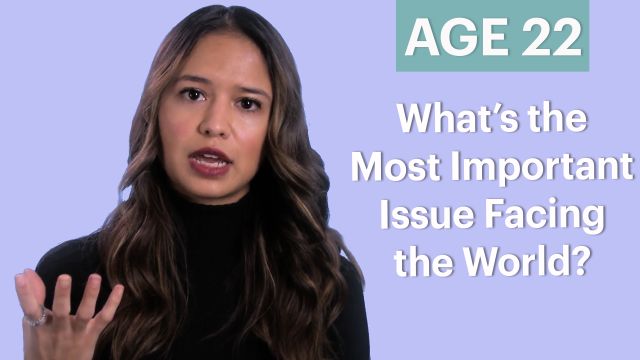 70 People Ages 5-75 Answer: What’s the Most Important Issue Facing the World?