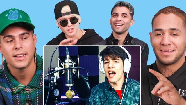 CNCO Watches Fan Covers on YouTube