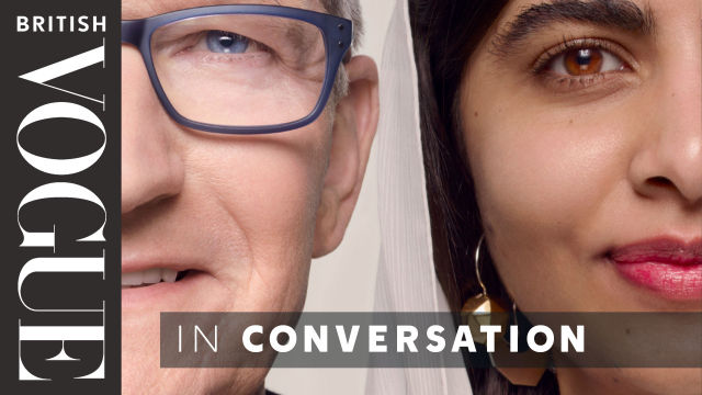 Malala & Apple CEO Tim Cook Talk Life After Covid, Activism & Learning To Code