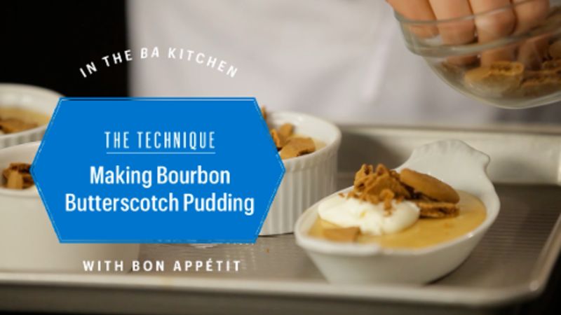 The Technique to Making Bourbon Butterscotch Pudding