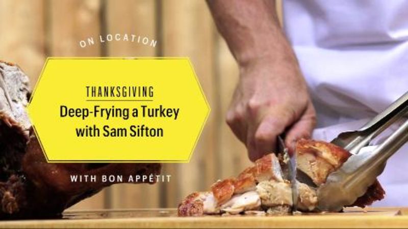 Deep-Frying a Turkey With Sam Sifton