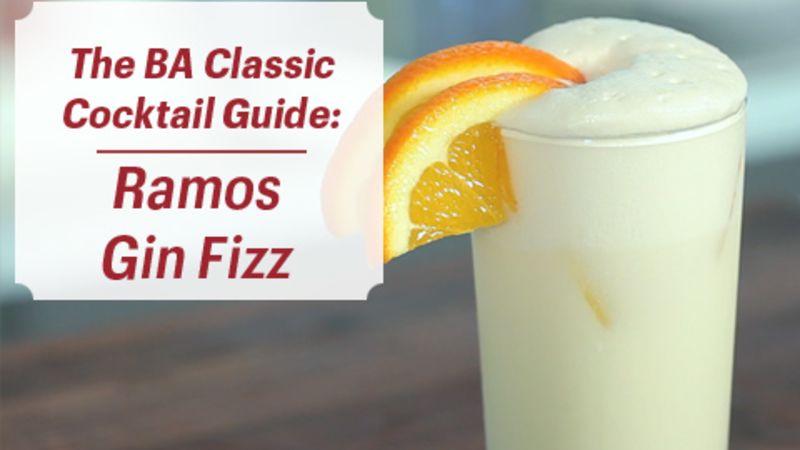 How to Make a Ramos Gin Fizz