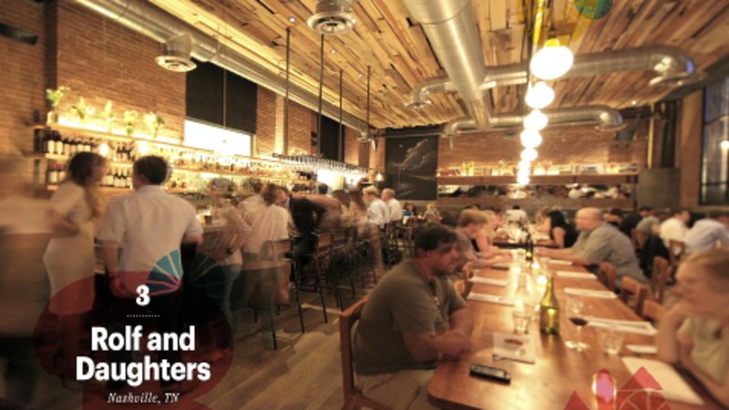 Rolf and Daughters, the #3 Best New Restaurant in America 2013
