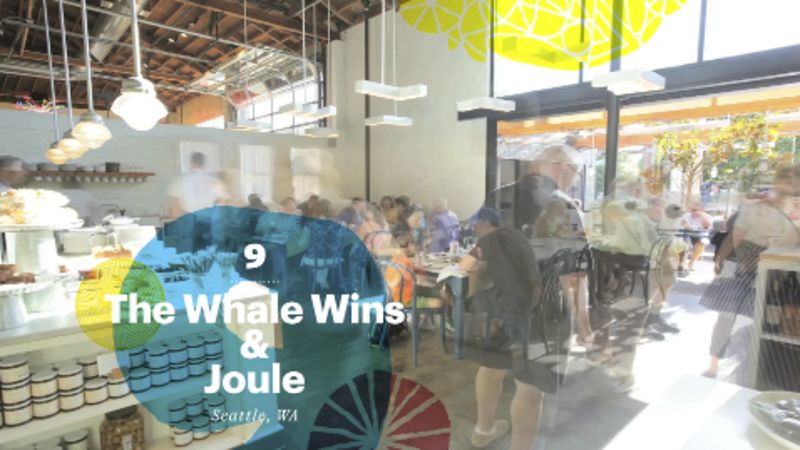 The Whale Wins & Joule, the #9 Best New Restaurants in America 2013