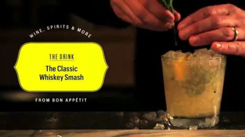 How to Make a Whiskey Smash