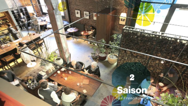 Saison, the #2 Best New Restaurant in America 2013