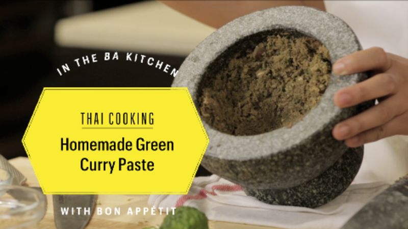 Thai Cooking: Nam Prik Gaeng Kiew Wan