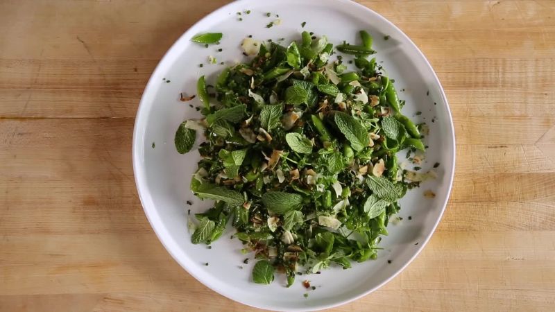 How to Make a Pea Salad (with Tons of Herbs)