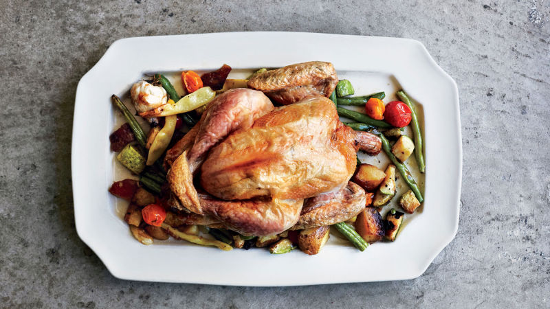 How to Roast a Chicken Directly on Your Oven Rack