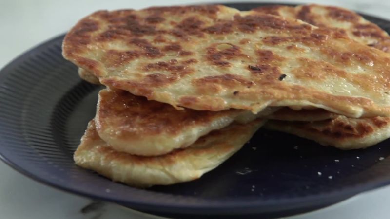 How to Make 3-Ingredient Flaky Flatbread