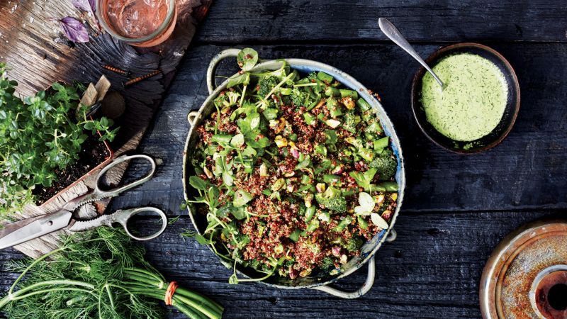 How to Make the Freshest Quinoa Salad 