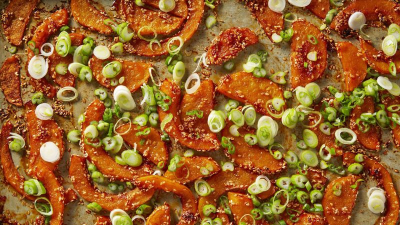 Quick and Delicious Sesame-Roasted Winter Squash