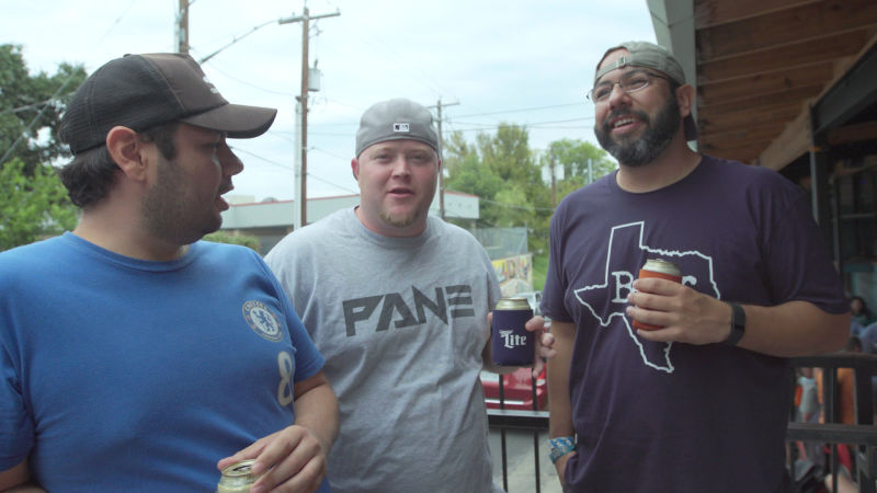 Waiting On Line At The Best BBQ In The World