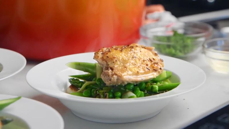 This is the Perfect Braised Chicken Dinner