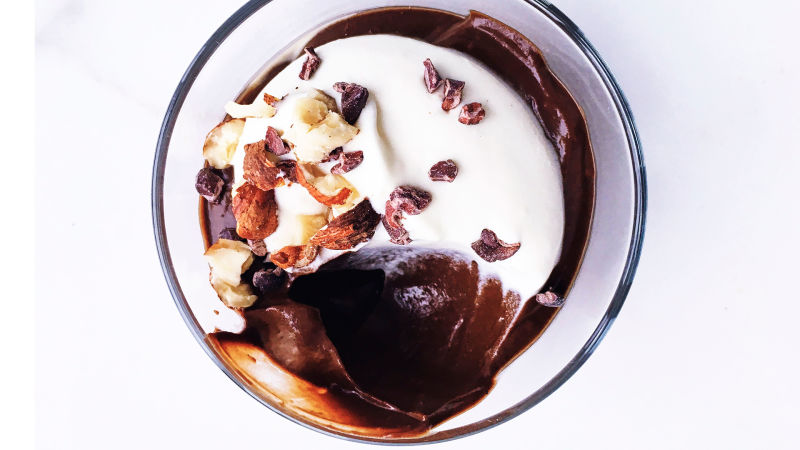 Chocolate Avocado Pudding