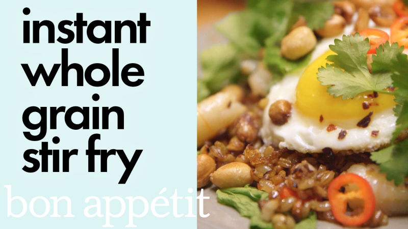 Bin It to Win It: Instant Whole Grain Stir Fry