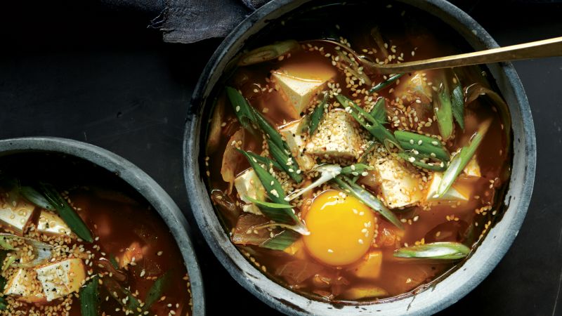 Spicy Kimchi Tofu Stew
