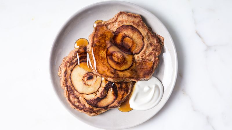 Oat and Apple Pancakes