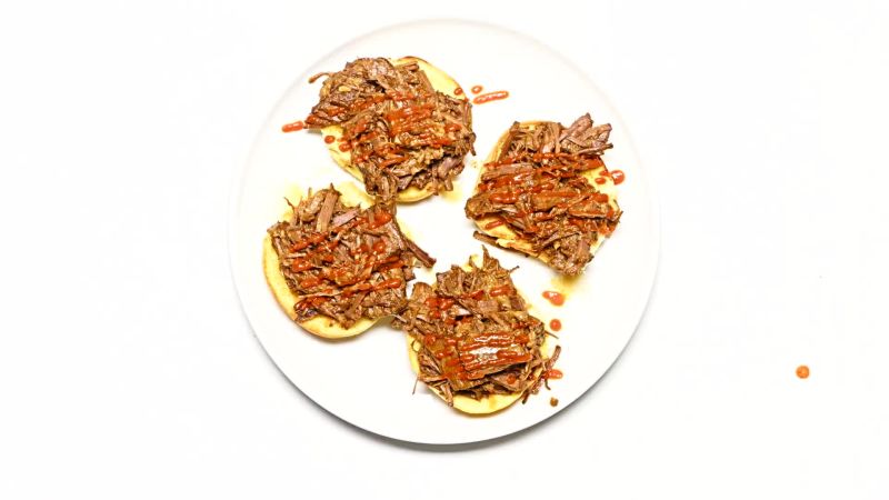 Sriracha-Braised Brisket Sandwich