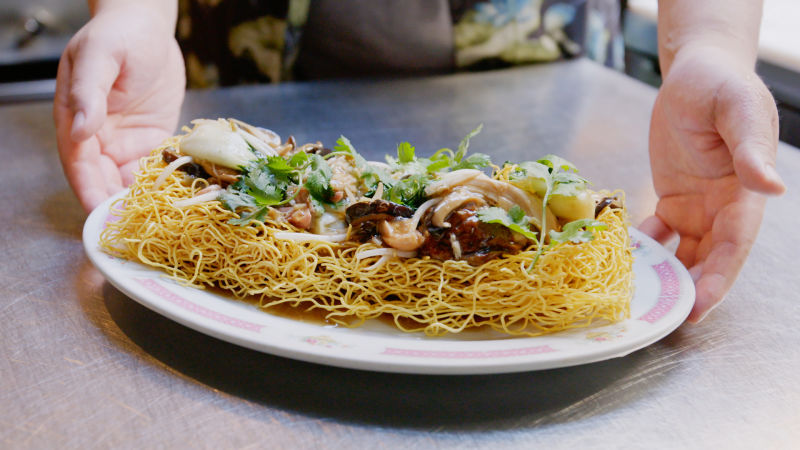 Jerk Chicken Chow Mein