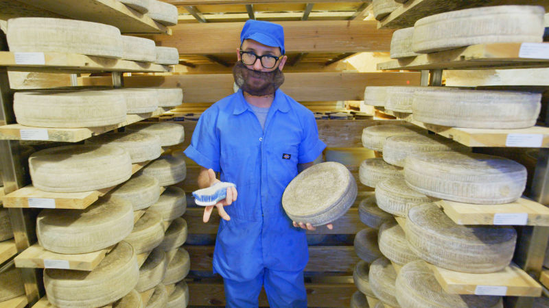 There's 22,000 Pounds of Cheese in a Tunnel in Brooklyn