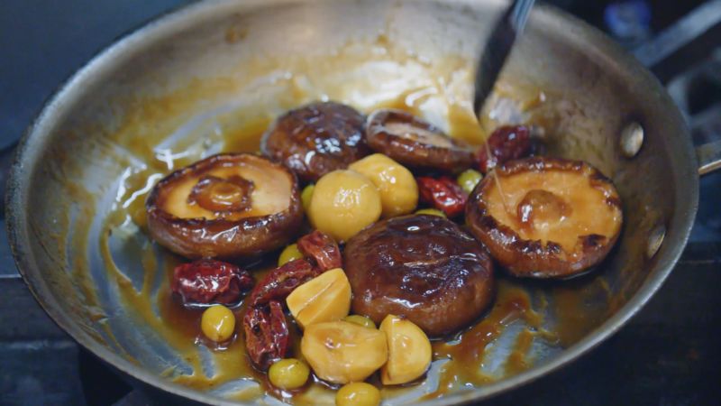 Shiitake Mushrooms with Temple Chef Jeong Kwan