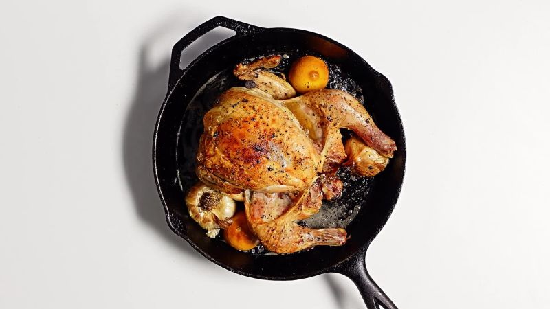 No-Fail Roast Chicken with Lemon and Garlic