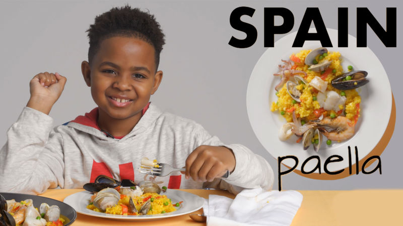 Kids Try Rice Dishes From Around The World