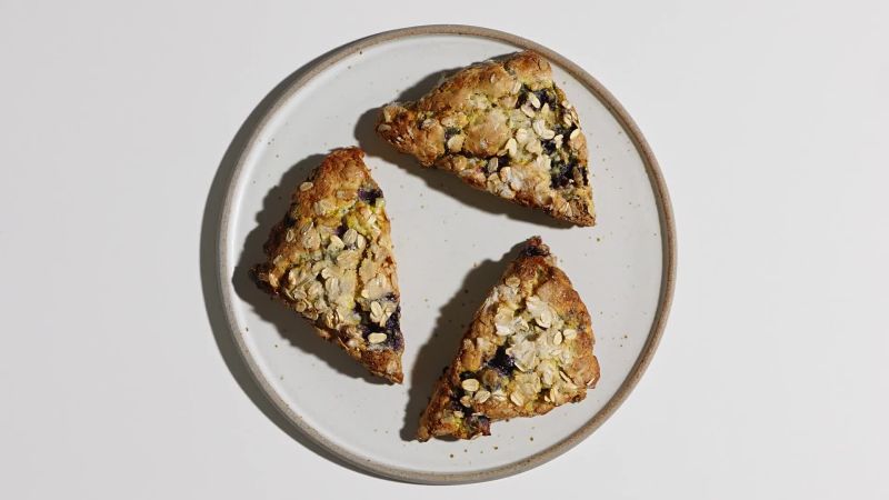 Easy Blueberry Cream Scones
