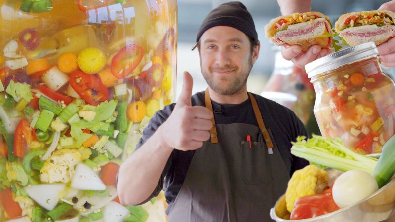 Brad Makes Giardiniera