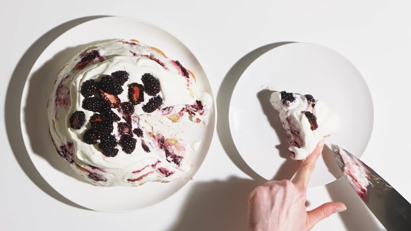 Blackberry Icebox Cake