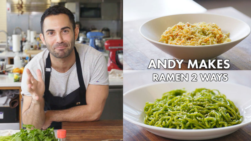 Andy Makes Ramen Two Ways