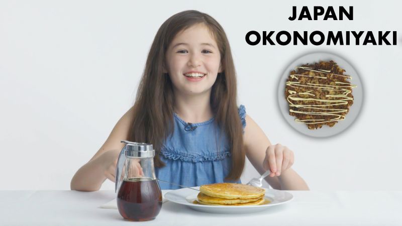 Kids Try Regional Pancakes