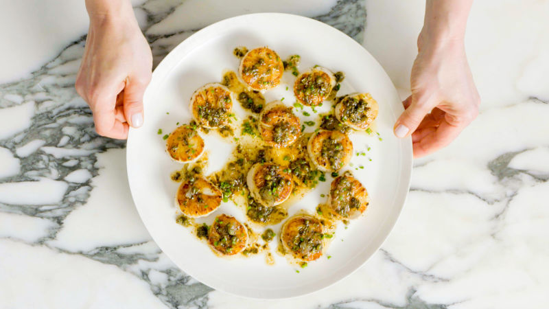 Perfect Summer Scallops, presented by Brizo