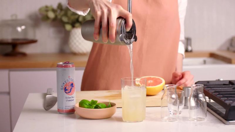 Crisp & Refreshing Summer Crush Cocktail Featuring SpikedSeltzer