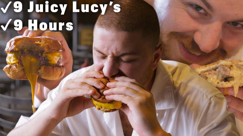 9 Juicy Lucy Cheeseburgers in 9 Hours. Which is the Best? 