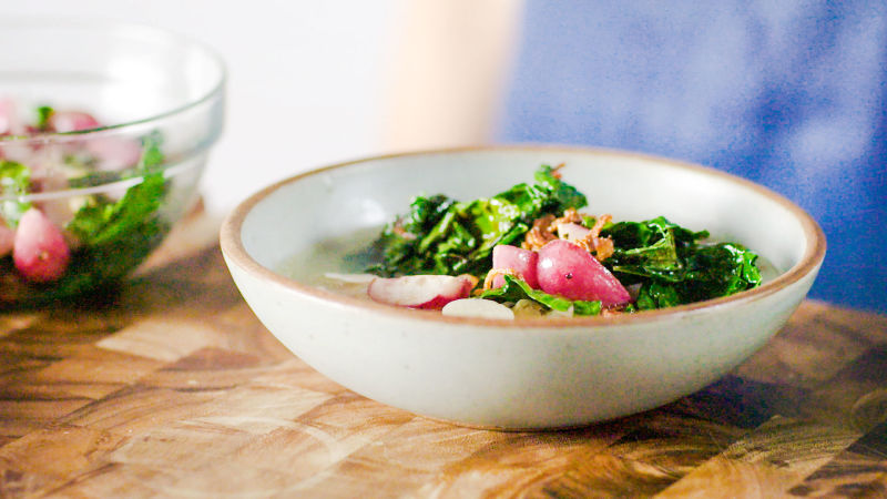 Ginger Chicken Soup with Barley