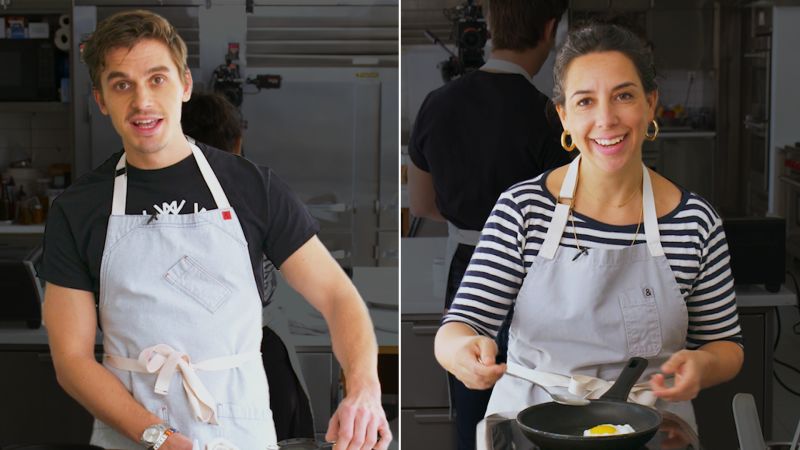Queer Eye's Antoni Porowski Tries to Keep Up with a Professional Chef