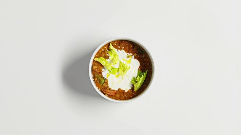 Kielbasa and Lentil Soup 