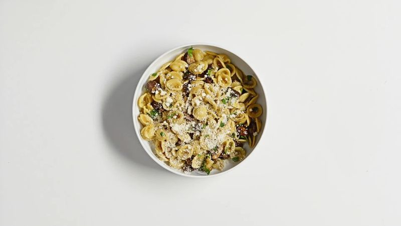 Mushroom Carbonara 