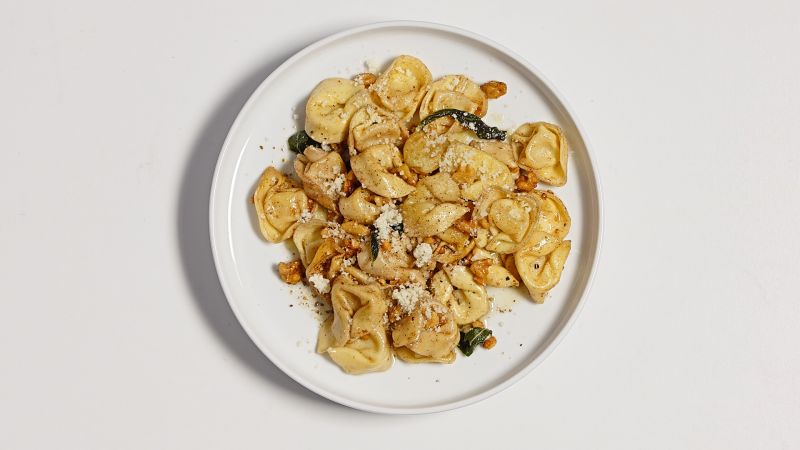 Tortellini with Brown Butter