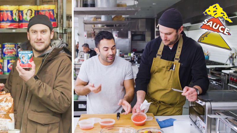Brad and Andy Try to Make the Perfect Pizza Sauce