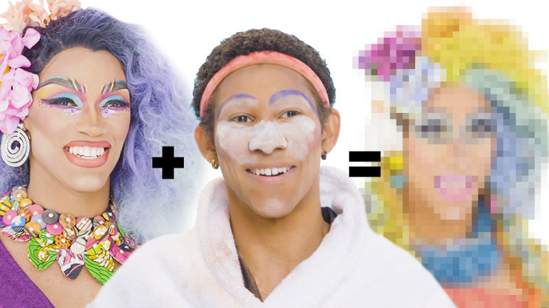 Keiynan Lonsdale Gets A Drag Makeover From The Vixen