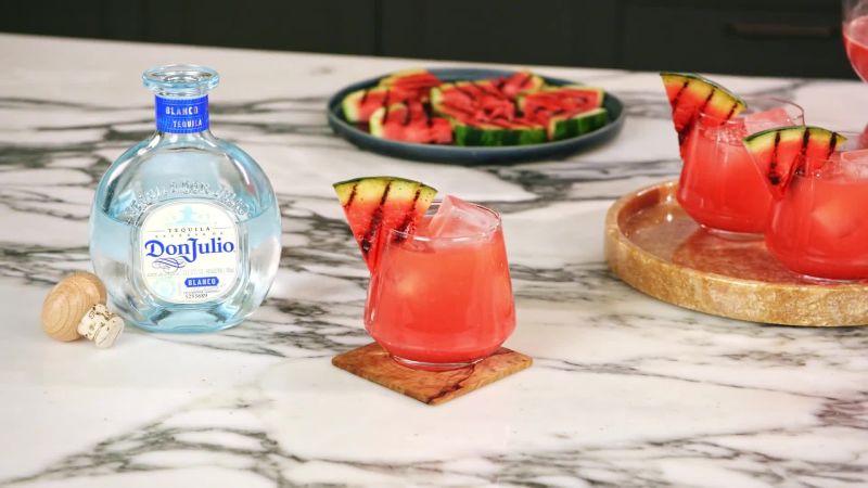 Charred Watermelon Punch