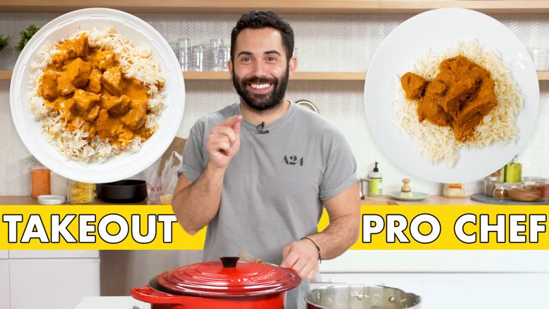 Pro Chef Tries to Make Chicken Tikka Masala Faster Than Delivery