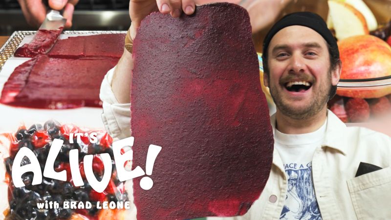 Brad Makes Fruit Leather