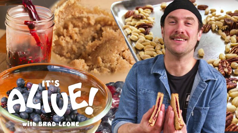 Brad Makes Fermented Peanut Butter & Jelly