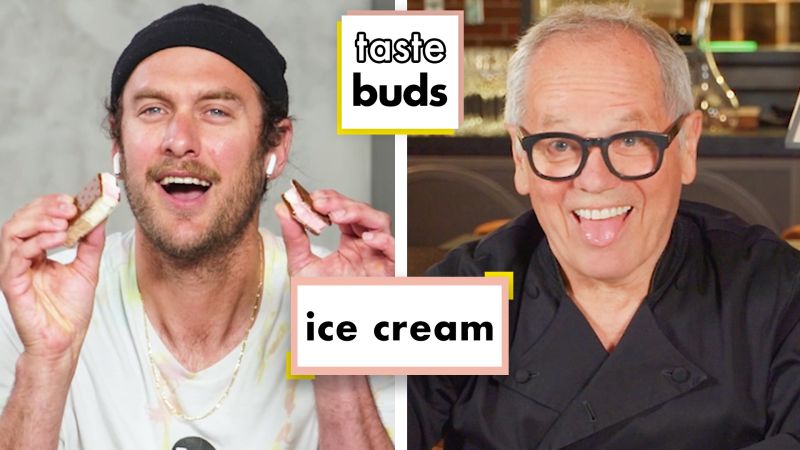 Wolfgang Puck & Brad Try 8 Kinds Of Ice Cream