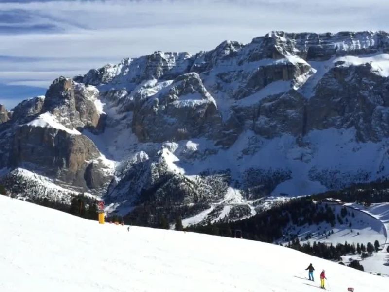 The Dolomites in the Winter